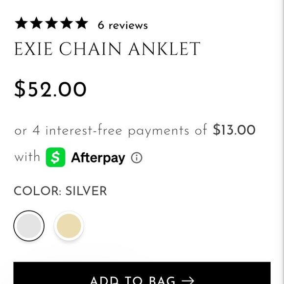 STERLING FOREVER 9.75" EXIE CHAIN ANKLET BUNDLE Silver - Msrp $52 - Picture 4 of 16